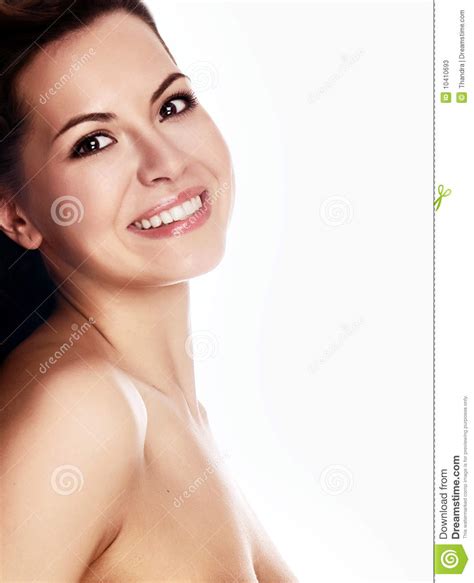 Belle Fin De Femme Vers Le Haut De Verticale Image Stock Image Du