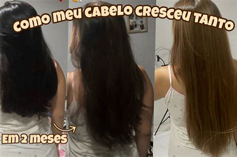 Dica para o cabelo crescer mais rápido essa é infalível