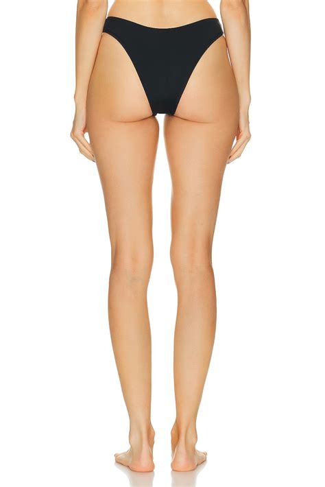 Haight X Tina Kunakey Leila Bikini Bottom In Black Fwrd