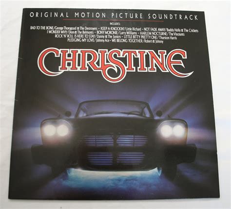 Christine (Original Motion Picture Soundtrack) - 1983 Vinyl – Ghostly Goods