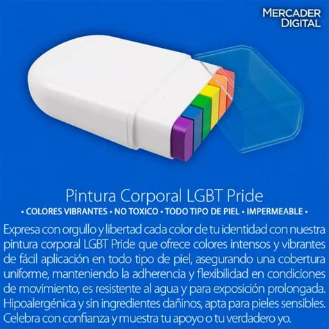 Pintura Cuerpo Cara Lgbt Cray N Arco Ris Pride Orgullo Gay Mercadolibre