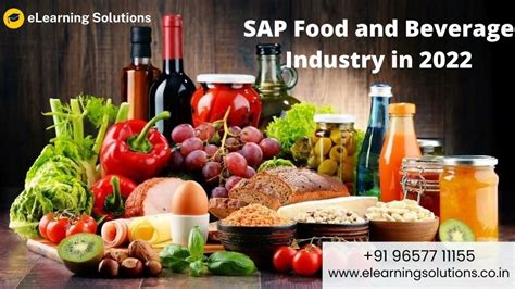 SAP Food And Beverage Industry In 2022 ELearning Solutions