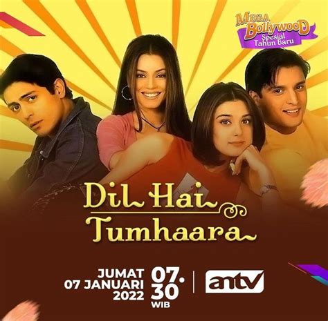 Tonton Dil Hai Tumhaara Dan Malam Jumat Kliwon Di Antv Simak Jadwal