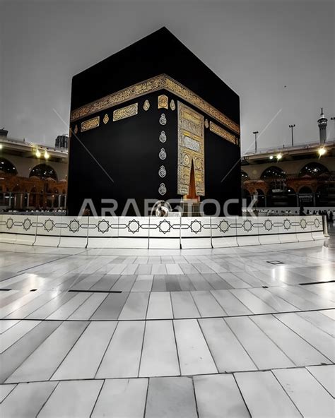 The Holy Kaaba In The Holy Mosque Of Mecca The Concept Of Worship And