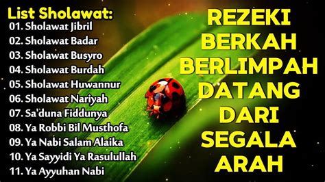 Kumpulan Sholawat Nabi Terbaik Sholawat Jibril Penarik Rezeki