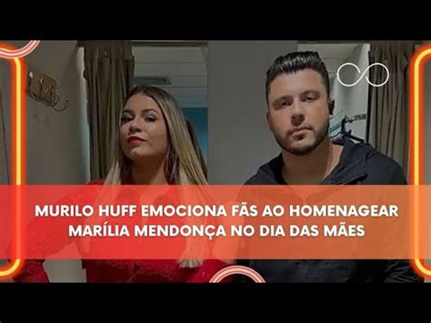 Murilo Huff emociona fãs ao homenagear Marília Mendonça no Dia das Mães