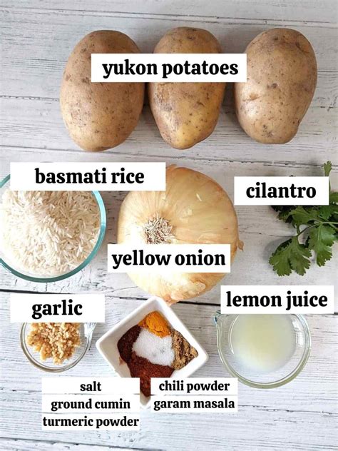 Easy Potato Rice (One-Pot) - Health My Lifestyle