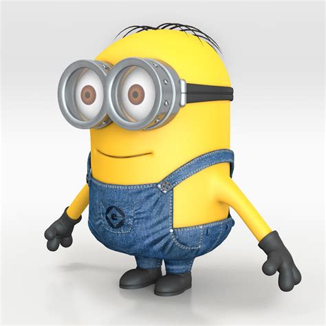 3d Model Minion Character Despicable