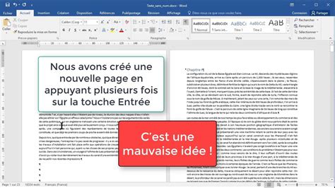 Microsoft Word Comment Ins Rer Une Page Vierge P Youtube