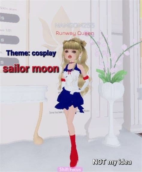 Dress To Impress Cosplay In 2024 Sailor Moon Dress Moon Dress