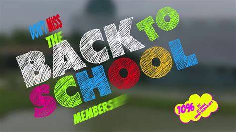 Back To School Summit Membership Special Youtube