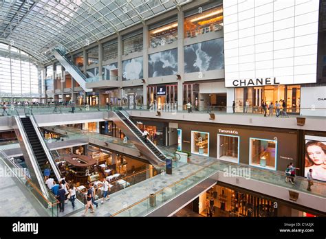 The Shoppes At Marina Bay Sands A Shopping Mall In The Marina Bay