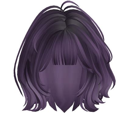 Layered Grunge Bob Hair Purple Roblox Item Rolimon S