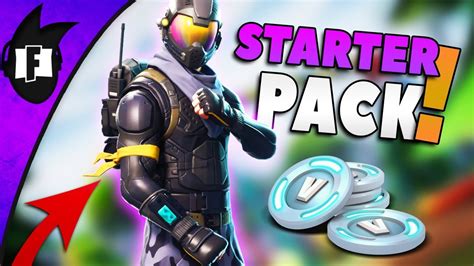 Comment Avoir Le Nouveau Starter Pack Fortnite Youtube