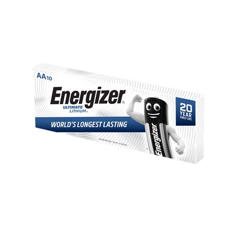 Buy the Energizer Ultimate Lithium AA Batteries - 10 Pack ( L91DP10 ...
