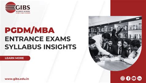 Pgdm Mba Entrance Exam Syllabus Preparation For Success