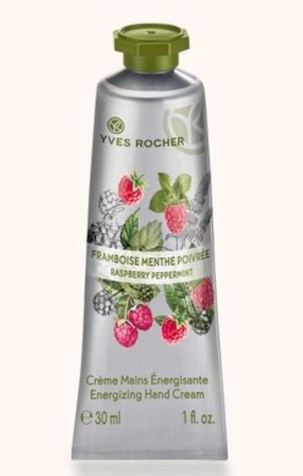 Crème Mains Hydratante Framboise Menthe Poivrée Yves Rocher