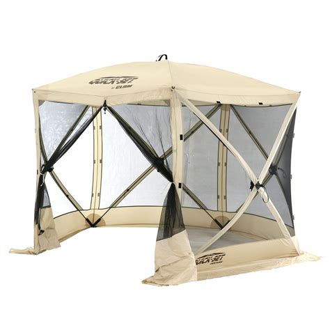 Clam Quick Set 9 X 9 Foot Venture Portable Outdoor Gazebo Canopy