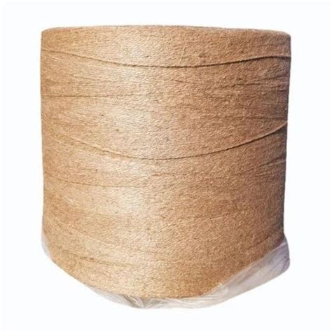 Plain Ring Spun Ply Natural Baler Jute Twine For Textile Industry