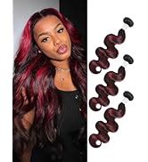 Amazon AUROO Honey Blonde Highlight 2x6 HD Lace Closure With 3 Bundles Human Hair 16 18 20