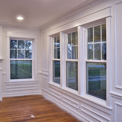 Dining Room Window Trim Progress