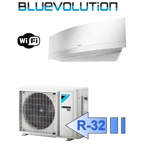 Daikin Climatizzatore Mono Split Parete Emura Bianco Wifi Btu