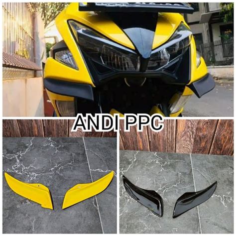 Jual WINGLET YAMAHA AEROX 155 OLD 2017 2018 2019 2020 Di Lapak Andi Ppc