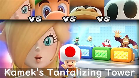 Super Mario Party Rosalina Vs Luigi Vs DK Vs Shy Guy 98 Kamek S