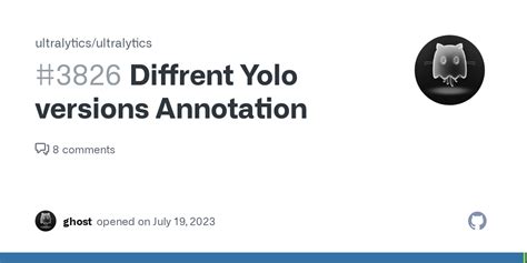 Diffrent Yolo Versions Annotation Issue Ultralytics