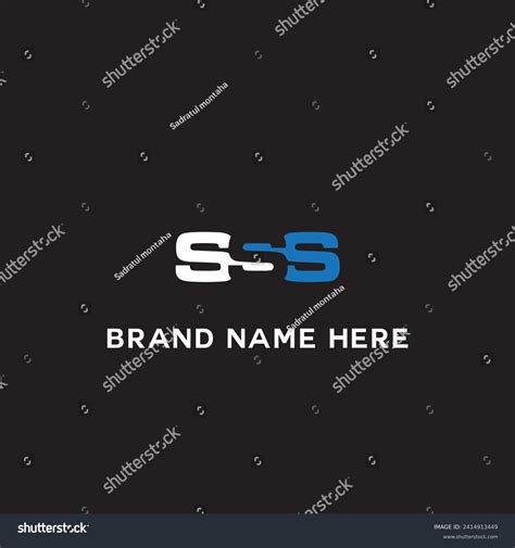 SSS Logo S S S Design White SSS Letter SSS Royalty Free Stock