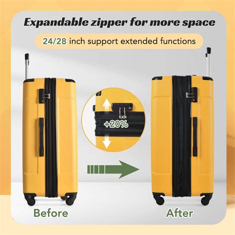 Snapklik Merax Luggage Sets Suitcases