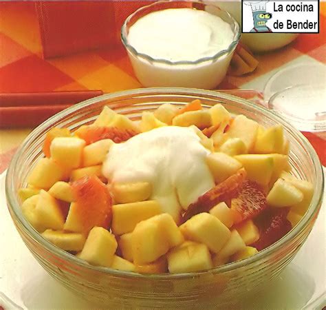 Recetas De Macedonia De Frutas La Cocina De Bender