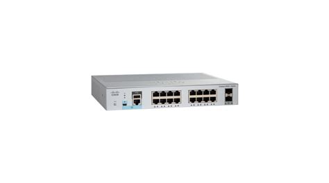 WS C2960L 16TS LL Cisco Ethernet Switch RJ45 Anschlüsse 16 1Gbps