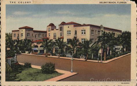 The Colony Delray Beach, FL Postcard