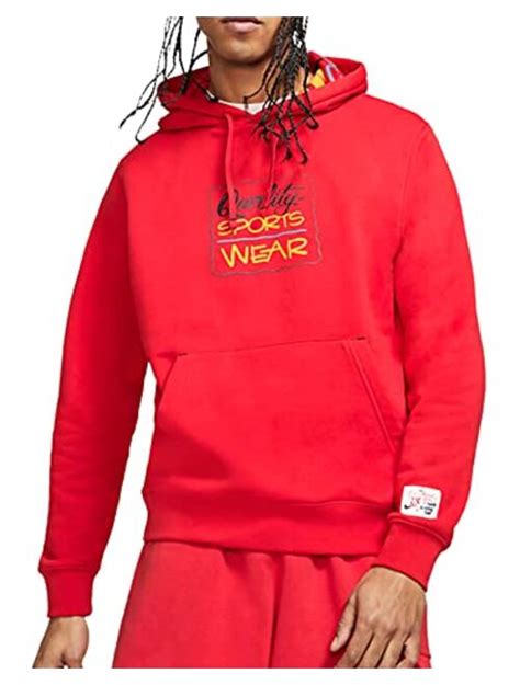 Buy Nike Mens Sportswear Club Fleece Pullover Hoodie University Red Online Topofstyle