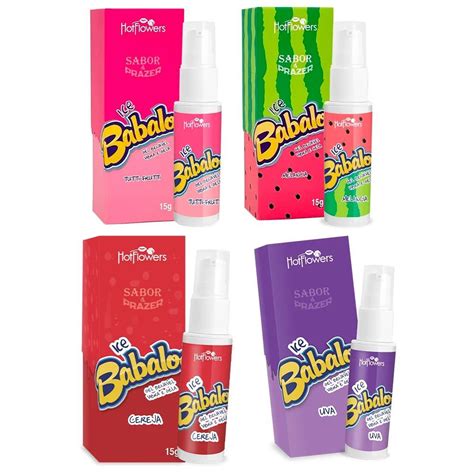 Gel Lubrificante Ice Babaloo Hotflowers Vibra E Gela Vibrador L Quido Arom Tico Beij Vel G Hot