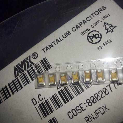 Tantalum Capacitor 1206 3216 A 106K 10uF 16V SMD 16V 10uF Shopee Thailand