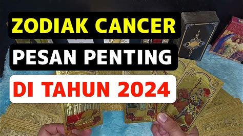 Pesan Penting Zodiak Cancer Di Tahun Youtube