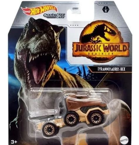 Hot Wheels Jurassic World Character Cars Juego De Vehículo Envío gratis