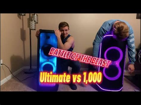 Jbl Partybox Ultimate Vs Jbl Partybox Battle Of The Beasts