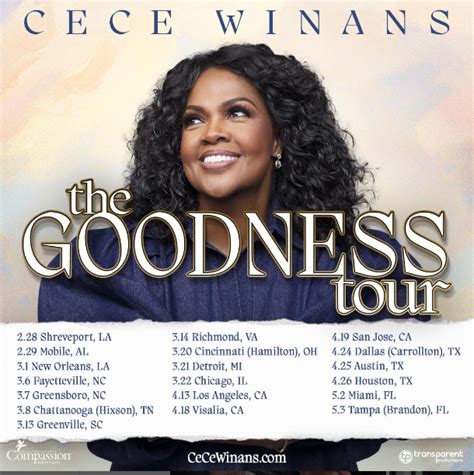 Cece Winans Announces Her Upcoming Tour - Naijapage