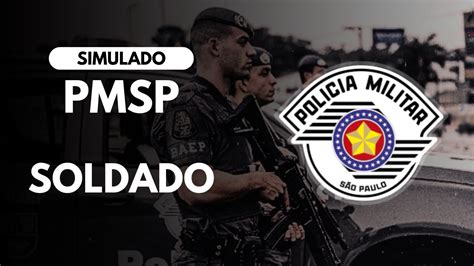 Simulado Concurso Pmsp Soldado Youtube