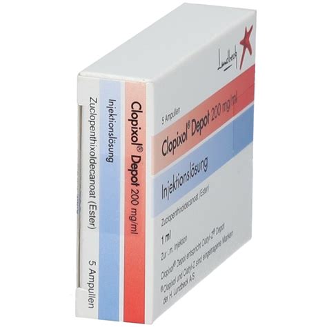 Clopixol Depot 200 Mg Ml 5x1 St Mit Dem E Rezept Kaufen Shop Apotheke