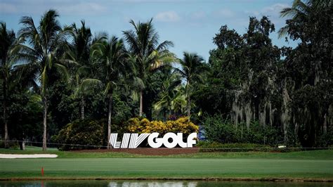 Liv Golf Tournament Coming To Nashville At The Grove In June 2024