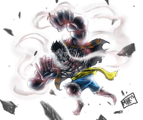 Gear Th Pound Man Bounce Man Luffy By Pematungwan On Deviantart