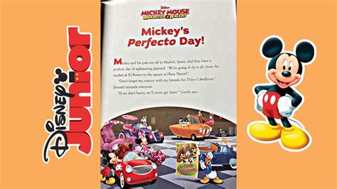 Mickey Mouse Roadster Racers Mickeys Perfecto Day Minute Disney