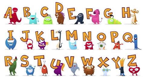 Monster Letters Alphabet