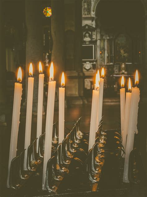 Church Candles Free Stock Photo Public Domain Pictures