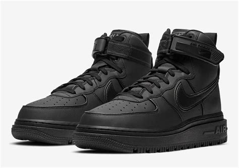 Nike Air Force 1 High Winter Boot Black Da0418 001 Release Date Sbd