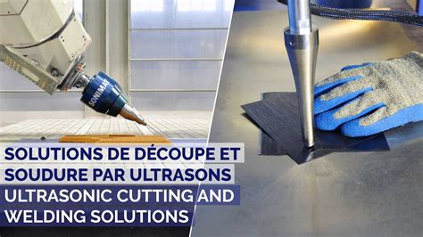 Solutions de découpe et soudure des composites par ultrasons SONIMAT